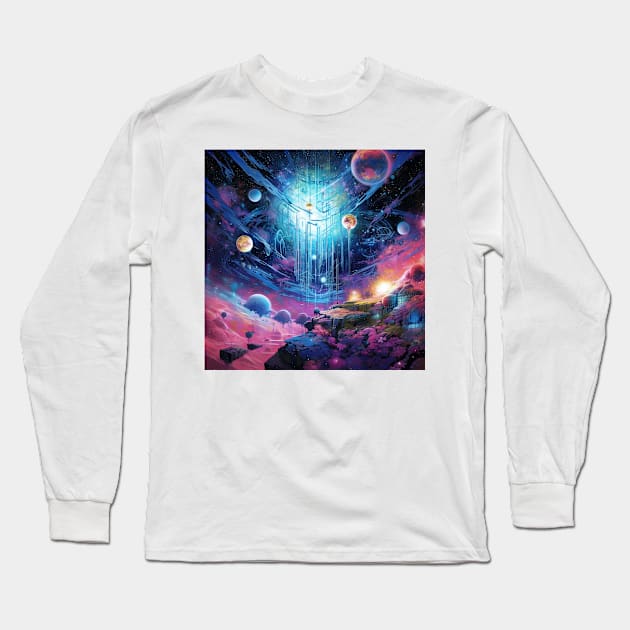 Essence of Cores, Five: Long Sleeve T-Shirt by EverythingSings.Art